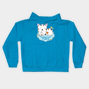 Be Pawsitive Kids Hoodie